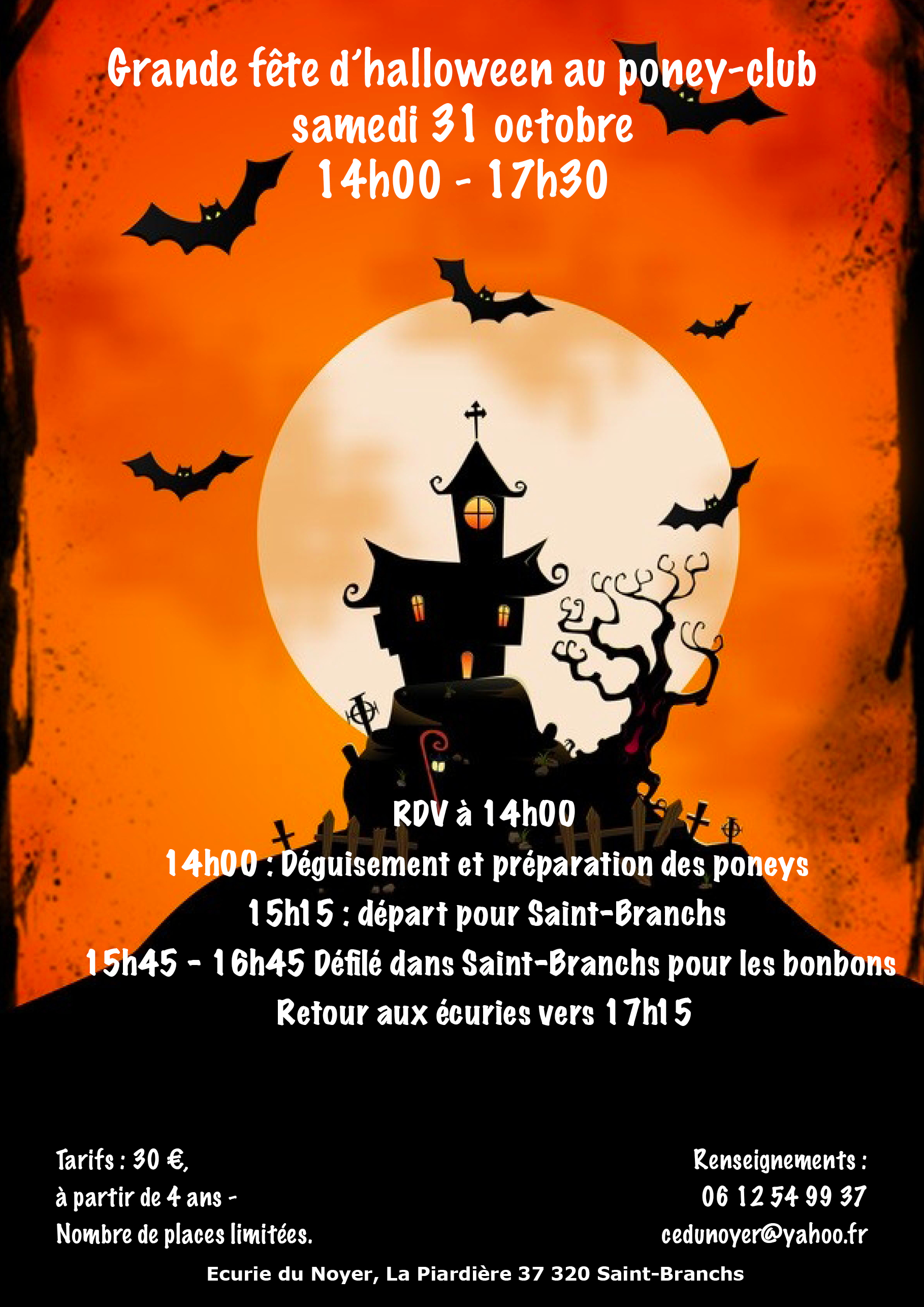 Halloween ecurie du noyer
